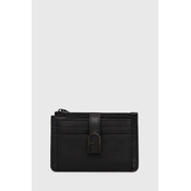Usnjena denarnica Furla ženska, črna barva, WP00403 BX2045 O6000