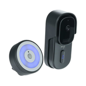 Video zvonec s senzorjem gibanja 5MPx 1440p 5200 mAh Wi-Fi IP65 antracit