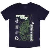 Linkin Park Reanimation Robot Sketch Majica s kratkimi rokavi Navy Blue M