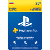 Sony PlayStation Store in Plus Branded 25 EUR (SI) PSN Key SLOVENIJA