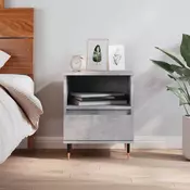 Vidaxl vidaXL Nočna omarica betonsko siva 40x35x50 cm