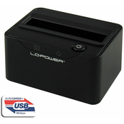 Hdd docking station LC Power LC-DOCK-25-C 2.5in SSD/HDD USB3.1 Type C