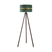 Duolla - Podna lampa DUO 1xE27/60W/230V, precnik 44 cm, zelena/braon