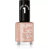 Rimmel Super Gel By Kate gel lak za nohte brez uporabe UV/LED lučke odtenek 012 Soul Session 12 ml
