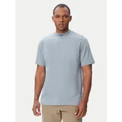 BOSS Majica Tee Collar 50562120 Svetlo modra Relaxed Fit
