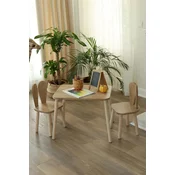 HANAH HOME Deciji sto i stolica Bunny One Chair Set Brown