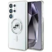 Karl Lagerfeld KARL LAGERFELD etui za SAMSUNG S25 Ultra KLHMS25LHLSKCH (Magnetic IML Metal KC Heads) belo