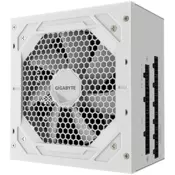 GIGABYTE UD1000GM PG5 V2 ICE 1000W modularni napajalnik, 80 PLUS Gold, podpora za PCIe Gen 5.1 in ATX 3.1 standard, bel - GP-UD1000GM PG5 ICE