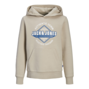 JACK & JONES Duks sa kapuljacom za decake 12258823, Bež
