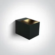ZIDNA SVJETILJKA G9 30W CRNA IP20