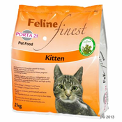 Porta 21 Feline Finest Kitten - ekonomično pakiranje: 2 x 2 kg
