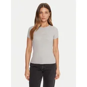 Guess Jeans Majica W5BP45 KA0H1 Siva Slim Fit