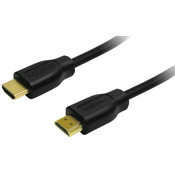 LOGILINK LogiLink HDMI priključni kabel HDMI-A  vtič\, HDMI-A  vtič 5.00 m črna CH0039 #####4K UHD HDMI kabel, (20419449)