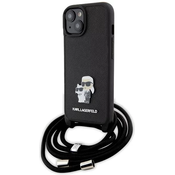 Etui za telefon Karl Lagerfeld iPhone 15 Plus / 14 Plus 6.7 boja: crna