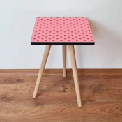 Hanah Home Klub sto Shp369, 35x42x35 cm, Roze