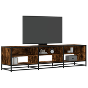 TV ormaric boja dimljenog hrasta 180x40x46 cm konstruirano drvo