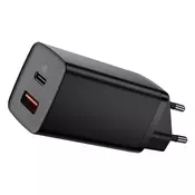 Baseus GaN2 Lite Quick Travel Charger USB+C 65W EU (black)