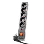 ACAR X5 naponski produžni kabl 5 uticnica 1.5m (Crna)  5