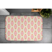 tulup.si Kopalniška preproga Geometrijski vzorec 75x45 cm Bela
