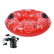 JOJOY Napihljiva snežna tuba z ročaji SNOWRIDER + Električna pumpa ELECTRICPUMP | SNOWPUMPRED