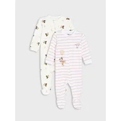 Sinsay - Pamučni zeka sa printom 2 pack Mickey Mouse - krem
