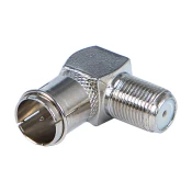 Koaksialni adapter F-konektor poševen
