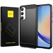 Spacecase SPACECASE OVITEK CARBON COVER ZA SAMSUNG GALAXY A35 5G ČRN, (21967689)