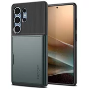 Ovitek Spigen Slim Armor CS, globoka zelena - Samsung Galaxy S25 Ultra (ACS08968)