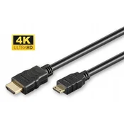 shumee MicroConnect Mini HDMI visokohitrostni kabel 3 m