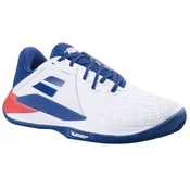 Moška obutev za tenis Babolat Propulse Fury 3 Clay Men White/Estate Blue  EUR 43
