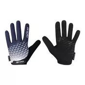 FORCE Angle rokavice, bela/modra (XL)