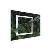 shumee Steklena zaščitna plošča za štedilnik 70x52 Leaf