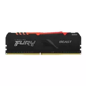 Kingston 16GB/3600MHz DDR-4 Fury Beast RGB (KF436C18BBA/16) memorija