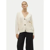 VERO MODA Pletena jopa VMBoom  kremna