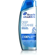 Head & Shoulders Deep Clean šampon proti prhljaju z Detox Scalp (Anti-Dandruff Shampoo) (Obseg 300 ml)