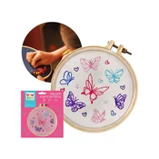 TM Toys Wow Box - Metulji set za vezenje, ustvarjalni komplet 8+
