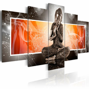 Slika - Buddha and ornaments 100x50
