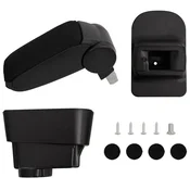 Vidaxl Avtomobilski naslon za roke črn 11x35x(32-49) cm ABS
