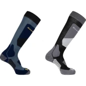 Salomon S/Access dokolenke, 2 para, črne/kopen modre (M)