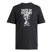 ADIDAS SPORTSWEAR Funkcionalna majica Taste Of Victory Cake temno siva / črna / bela