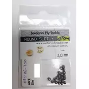 Soldarini Fly COMPETITION TUNGSTEN BEAD RPUND SLOT PLUS 3mm