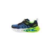 SKECHERS Superge FLEX-GLOW ULTRA mornarska / neonsko zelena / črna
