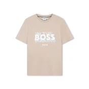 BOSS T-shirt J52046 D Bež Regular Fit