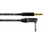 Cordial CCI 9 PR Instrument + Guitar jack kabel, crni, 9m