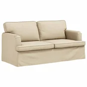 Vidaxl Kavč krema 162 x 80 x 85 cm blago