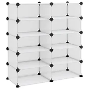 Vidaxl Stojalo za čevlje prozorno 84x32x88,5 cm PP