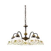 Kolarz 731.85.110 - Luster na lancu NONNA 5xE27/75W/230V boja vina