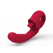 Gardj Europe Vibrator – Polnilni vibrator z lizalno funkcijo in USB-priključkom, 10 funkcij