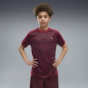 PUMA Train All Day Essentials Printed Tee Youth, Clothing, Garnet Glow, 5-6Y