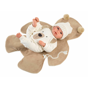 Llorens 63645 NEW BORN - realisticna beba lutka sa zvukovima i tijelom od mekane tkanine - 36
